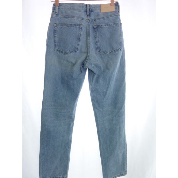 Everlane Original Cheeky Blue Jean 24 Crop - Picture 5 of 8